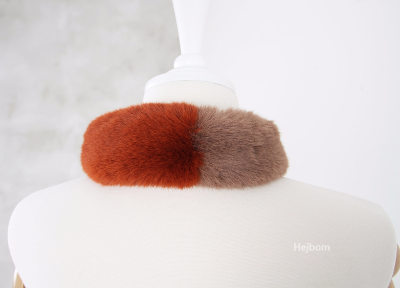 Petite Fake color scarf 7color muffler mini eco-fr