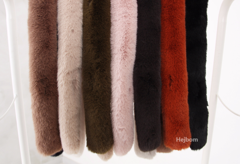 Petite Fake color scarf 7color muffler mini eco-fr