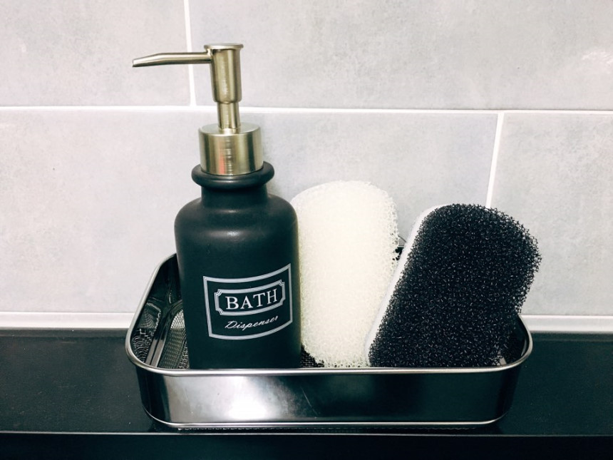 Scrubber Dish Washing Japan Smart Home Triple Spoo