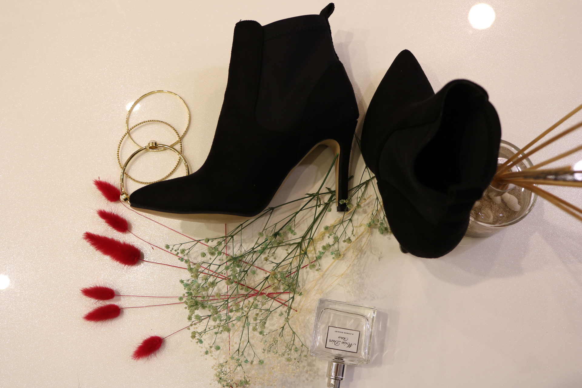 Suede Bending Angle Boots Women's Casual Long F