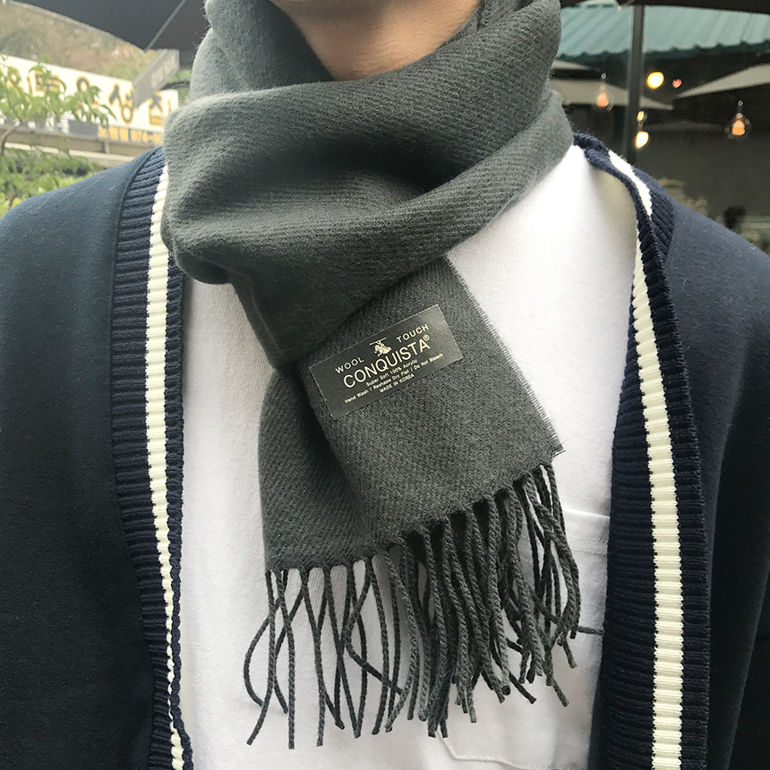 Sissom Unisex Haim Shawl Man Muffler Cody Cashmere