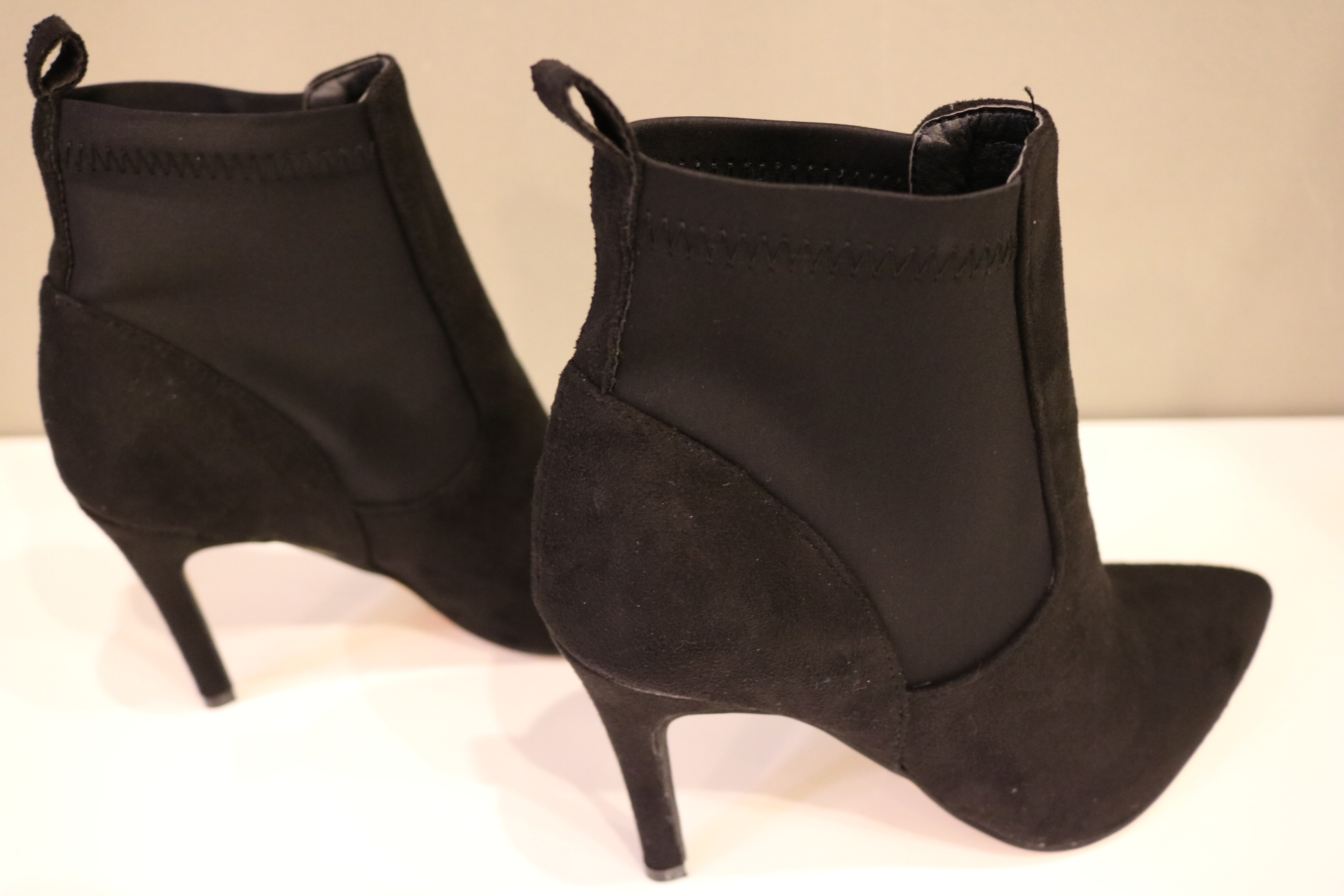 Suede Bending Angle Boots Women's Casual Long F