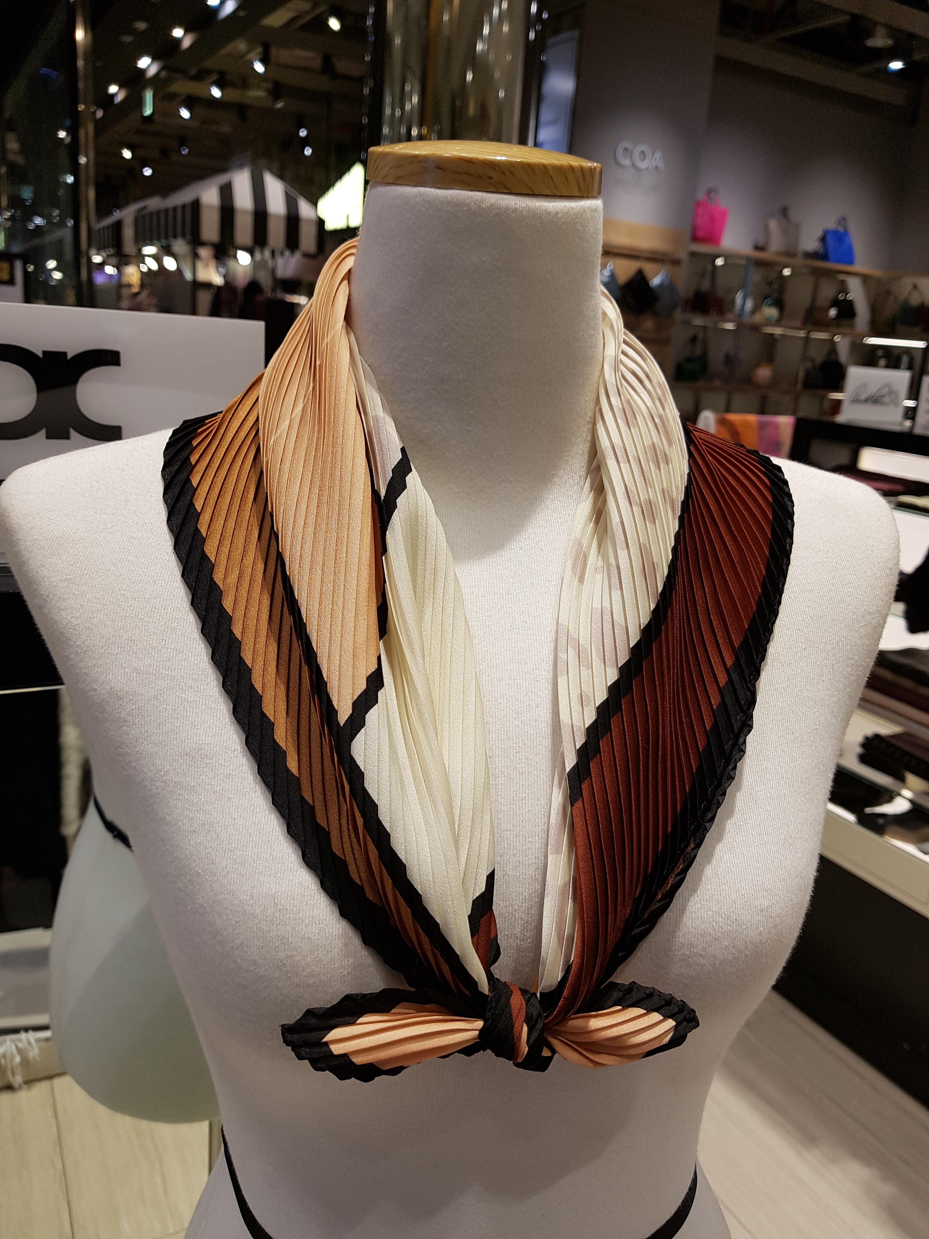 Aladdin Shirt wrinkle scarf ALSA 7114