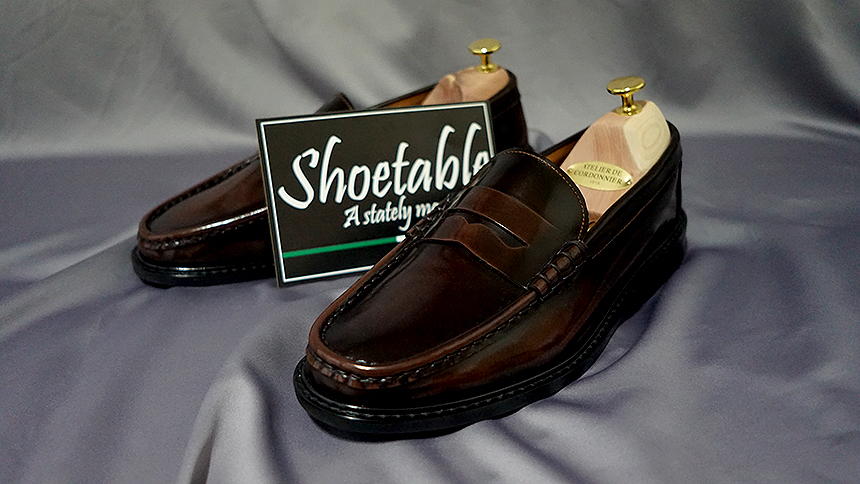 Shootable premier custom leather cowhide penny loa