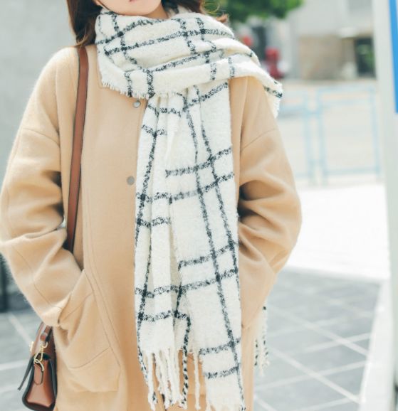 Unisex Public Couple Shawl Cashmere Muffler Mini C