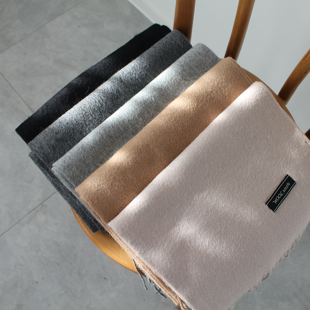 100% muffler 5color wool 100 acne wool shawl woman