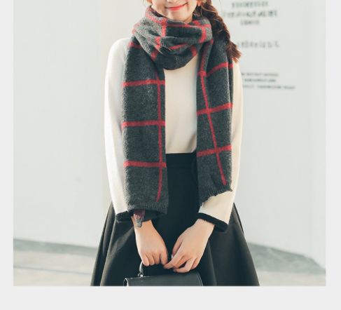 Unisex Public Couple Shawl Cashmere Muffler Mini C