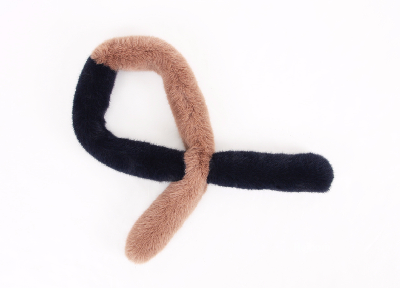 Petite Fake color scarf 7color muffler mini eco-fr