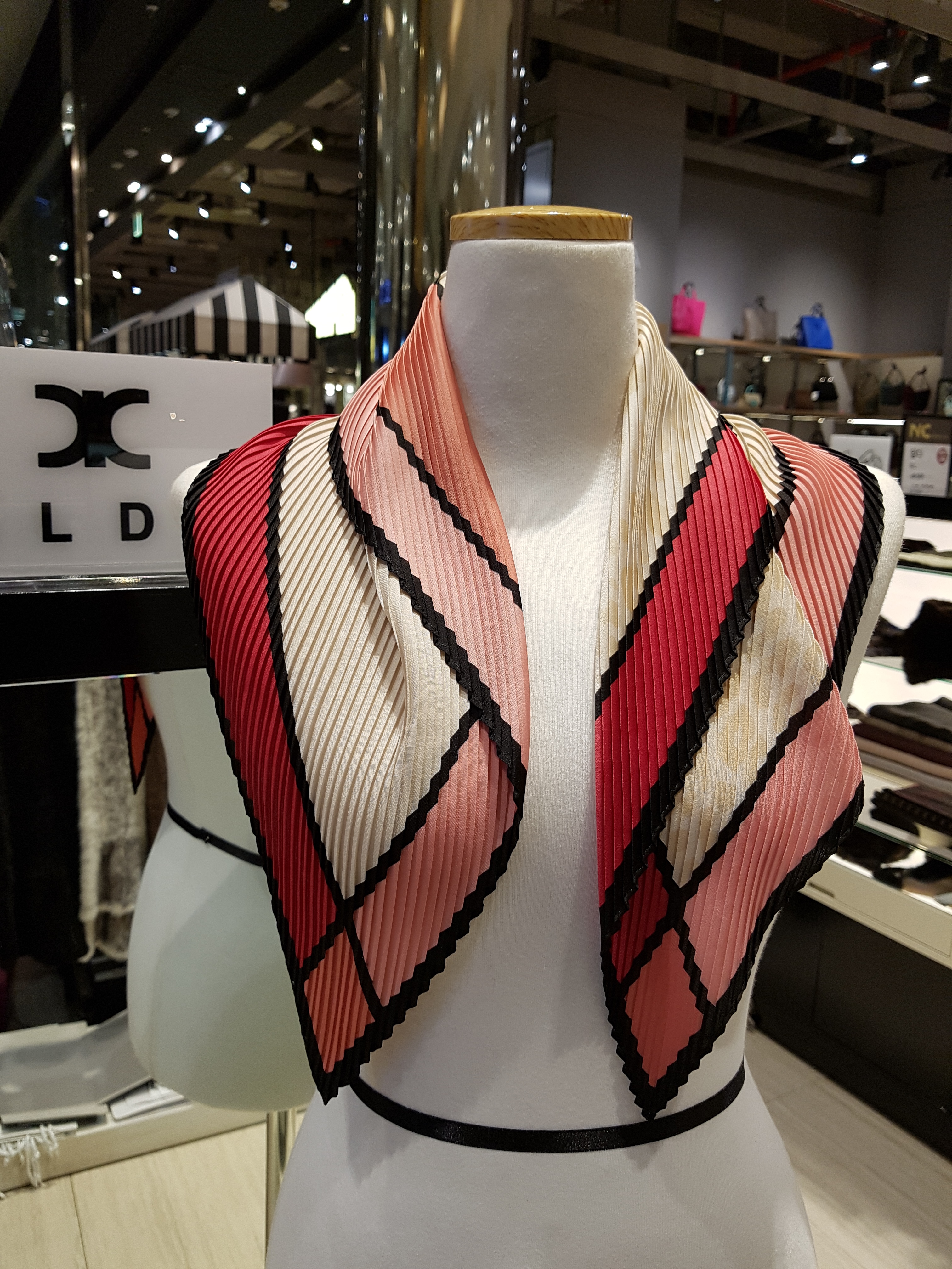 Aladdin Shirt wrinkle scarf ALSA 7114