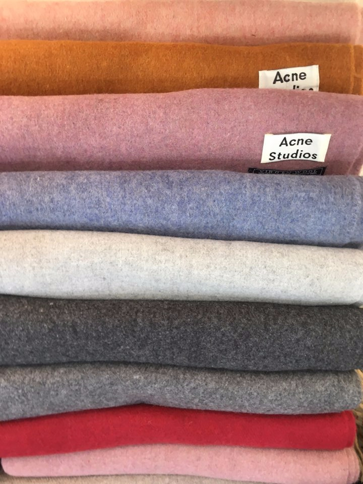 Unisex public acne muffler 100% 9Color autumn wint