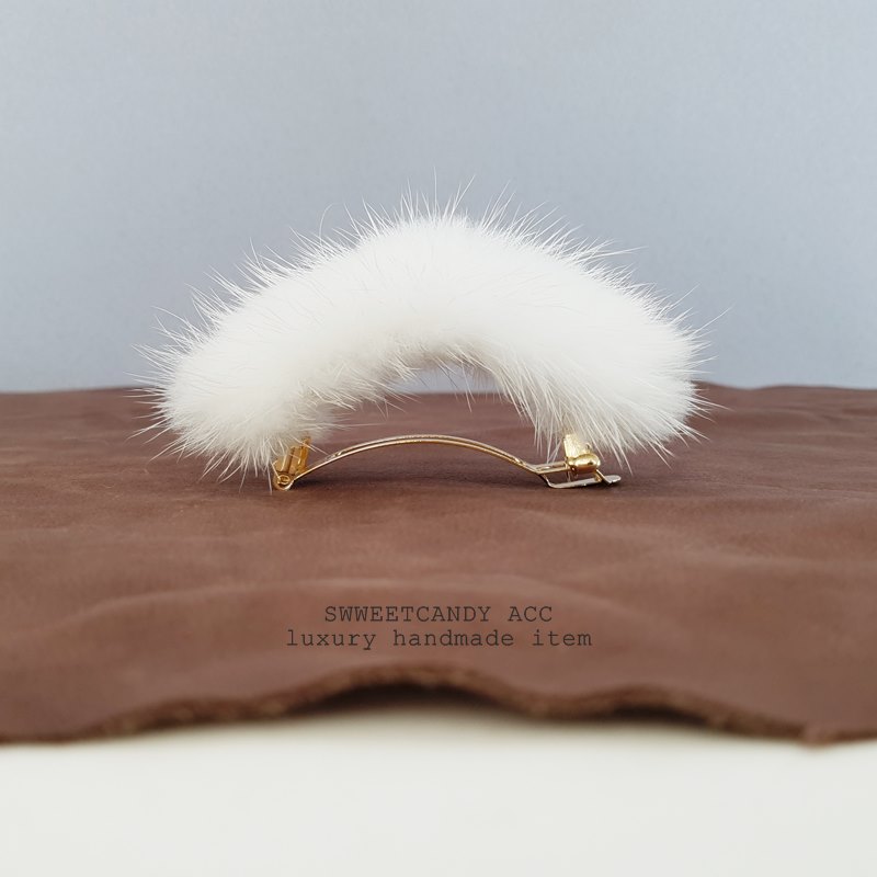 Hair Accessories Mink ponytail hair spinning style