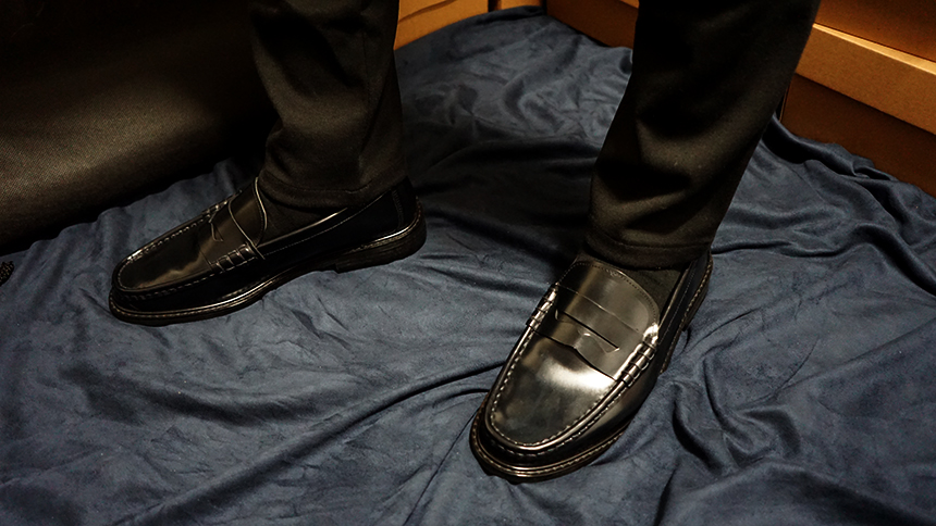 Shootable premier custom leather cowhide penny loa