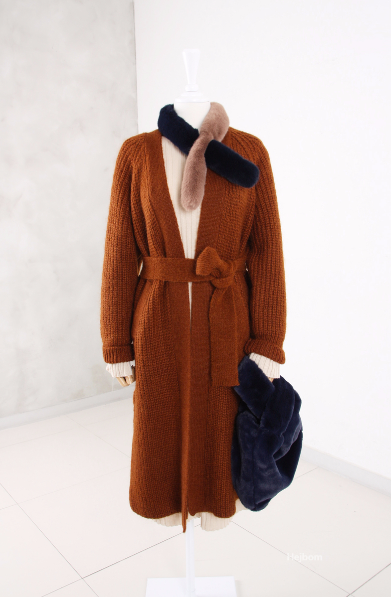 Petite Fake color scarf 7color muffler mini eco-fr