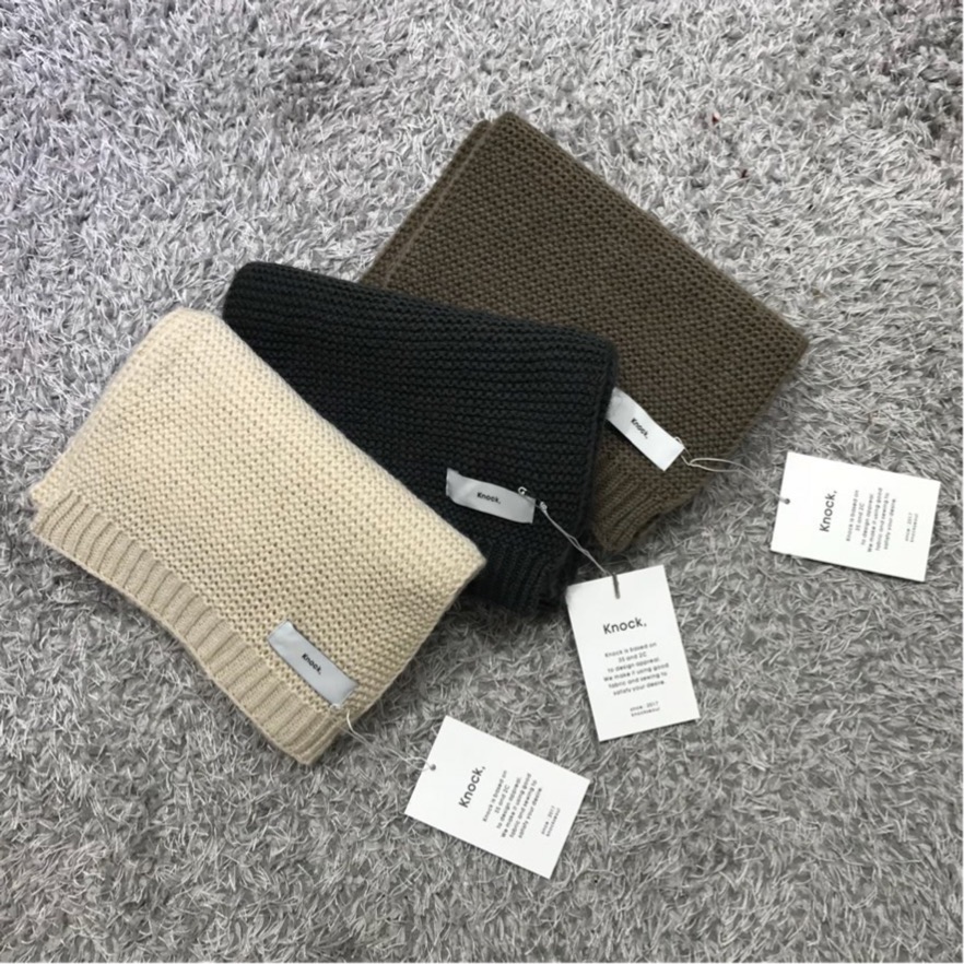 Unisex Couple Petit muffler 3col shawl winter scar