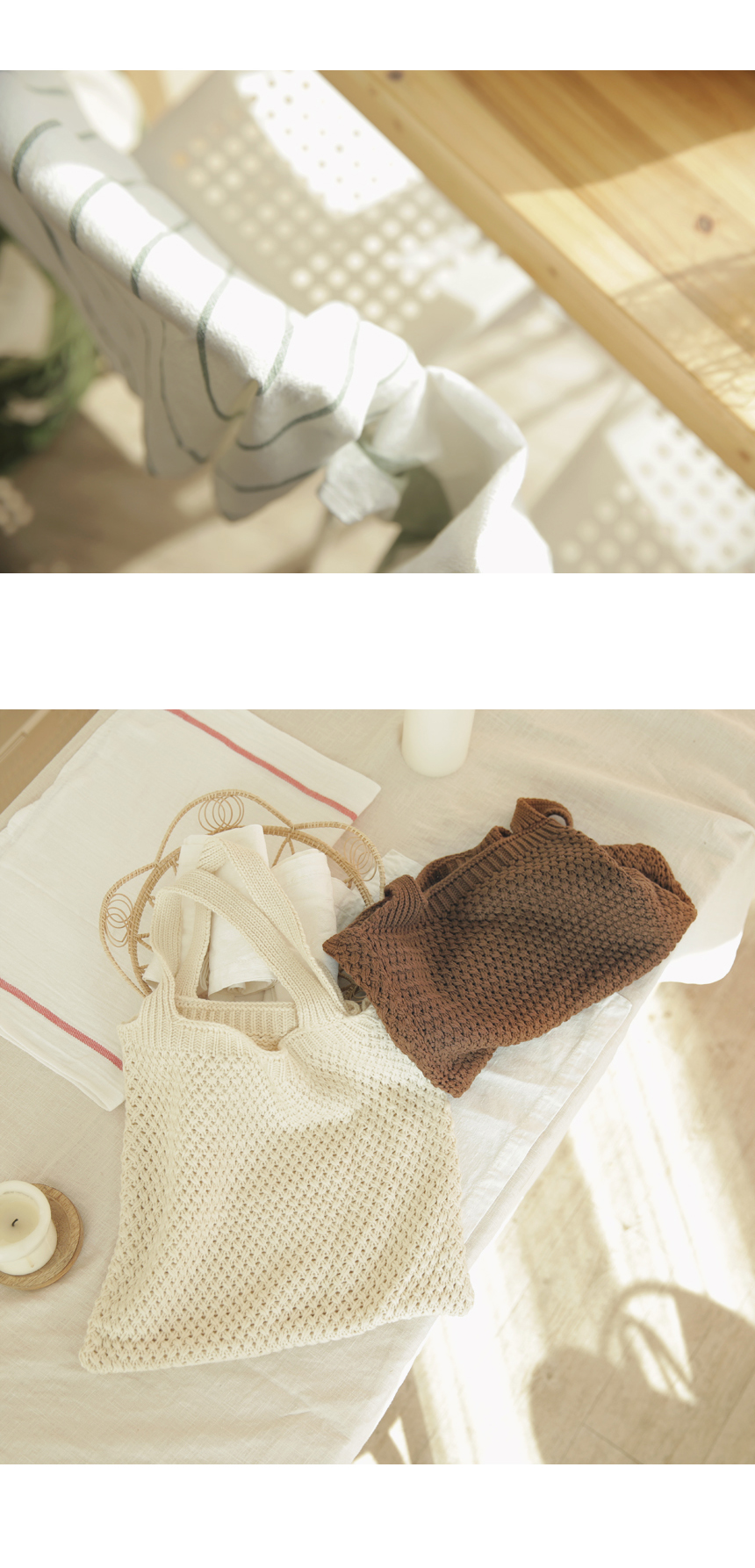 Knitwear Eco Bag Backpack Modern Unique Sensitive 