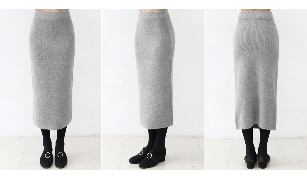 Goliath Knit Long Skirt Messiah Banding Winter Wea