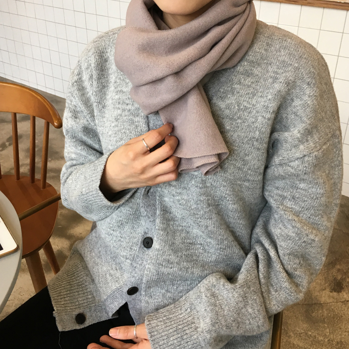 Women Basic Cashmere Wool Shawl 8color Women Muffl