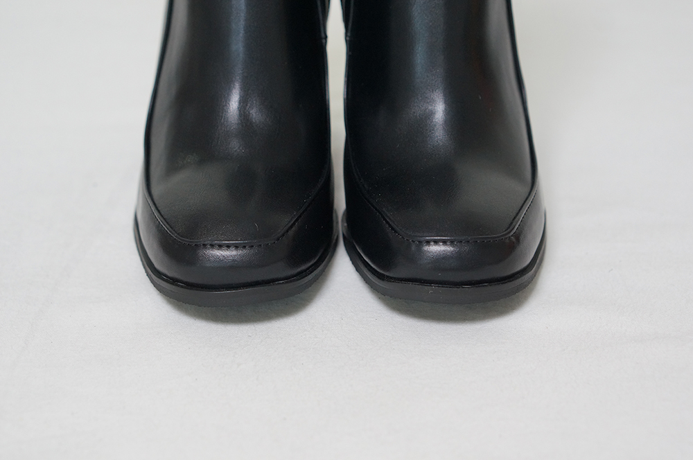 Square Angle Boots Square Suede M241F8607 30s Dram