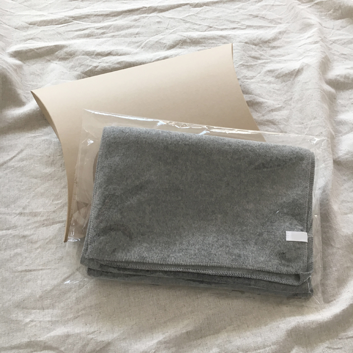 Men Women Gift Packaging Cashmere Short Shawl muff