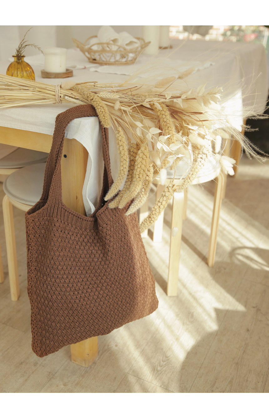 Knitwear Eco Bag Backpack Modern Unique Sensitive 