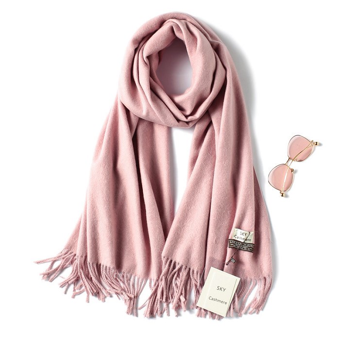 Premium cashmere 100 muffler shawl + 6 colors
