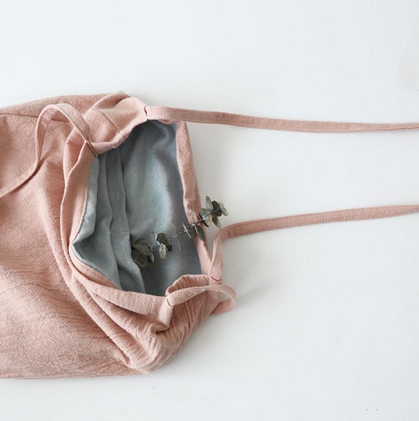 Cotton Eco Bag Classic Casual Daily Style Basic Un
