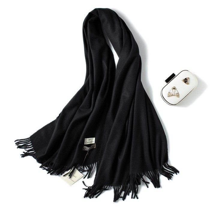 Premium cashmere 100 muffler shawl + 6 colors