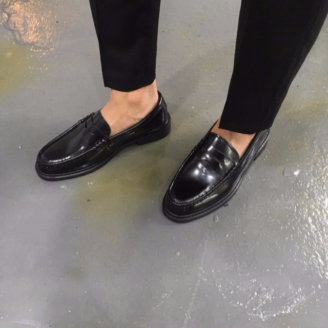 Men's high-necked fanny loafers sneakers handma