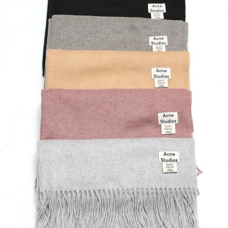 Akne muffler 5color Vivid color Unusual luxury loo