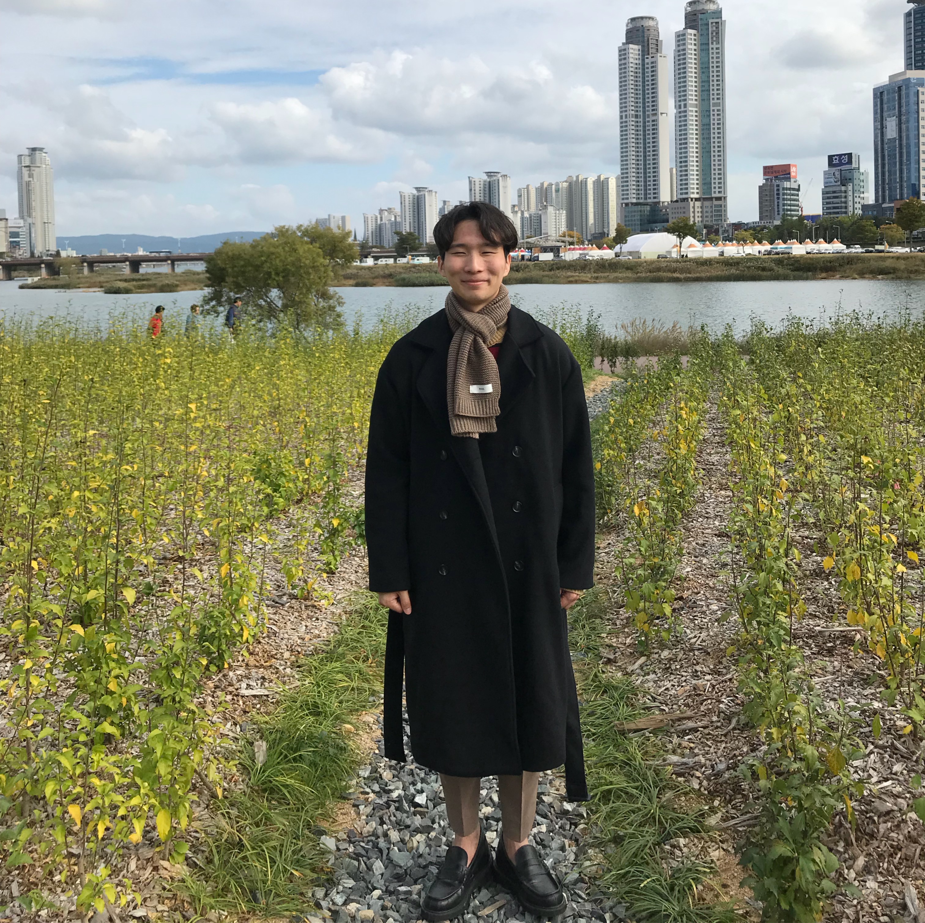 Unisex Couple Petit muffler 3col shawl winter scar