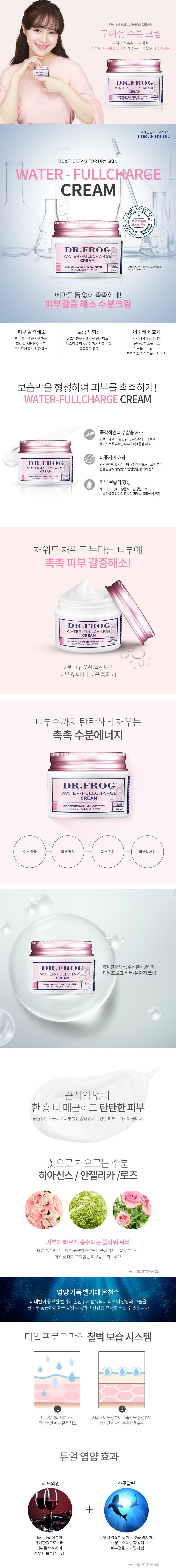 Dial Fragrance Water Full Cream Cream 50ml DR.FROG
