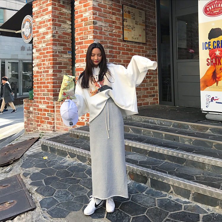 Vocodo Training Long Skirt Daily Look Cody 20s Ott