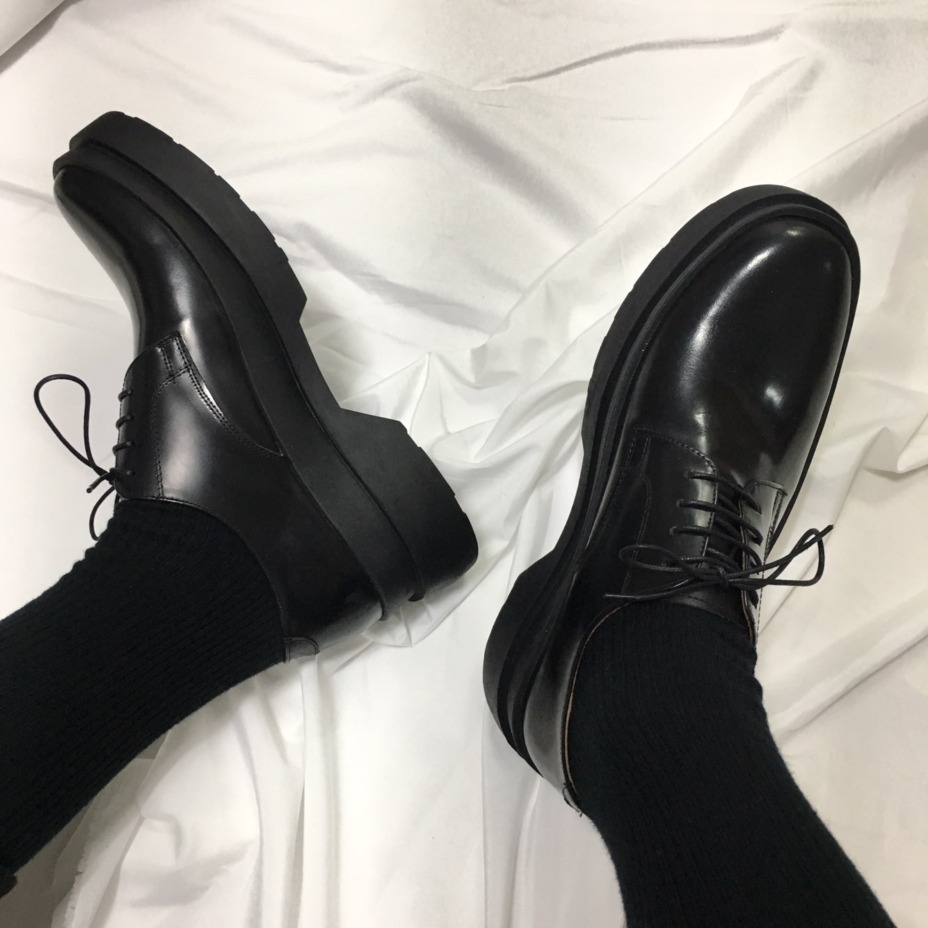 Minimal Daily Leather Handmade Double Solee Derby 