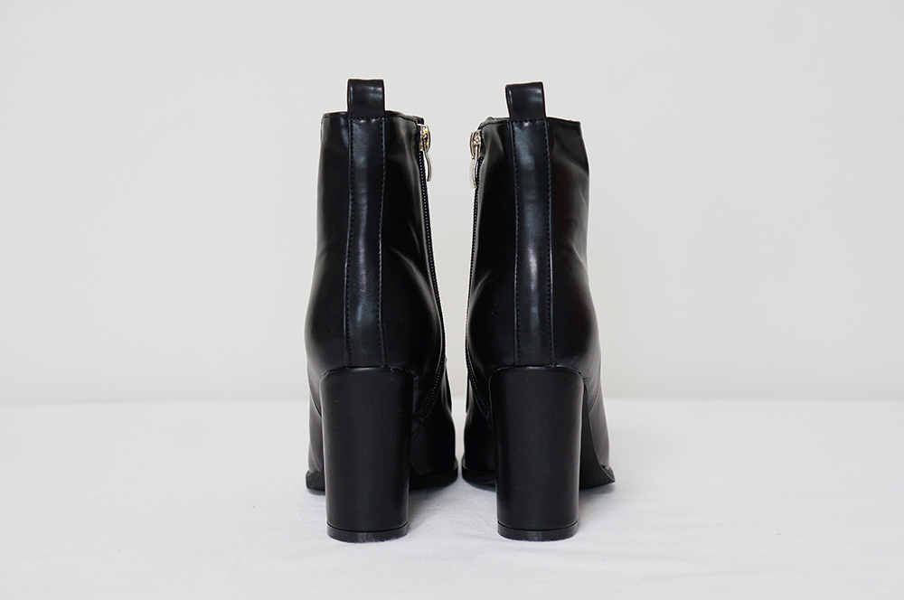 Square Angle Boots Square Suede M241F8607 30s Dram