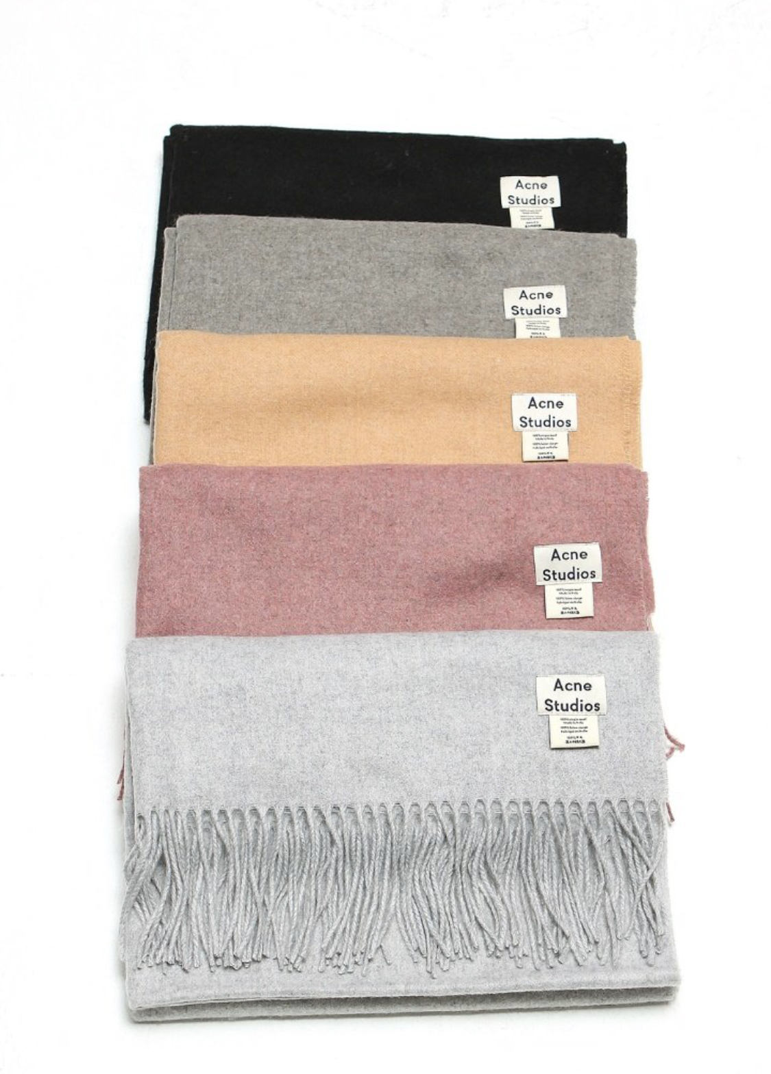VIRGIN WOOL Akku muffler 5color Couple shawl basic