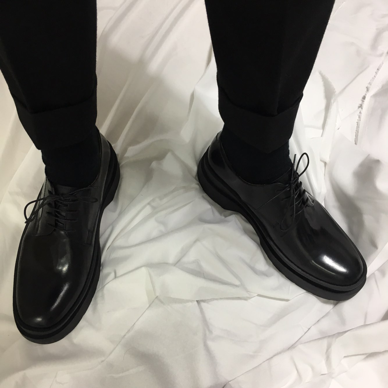 Minimal Daily Leather Handmade Double Solee Derby 