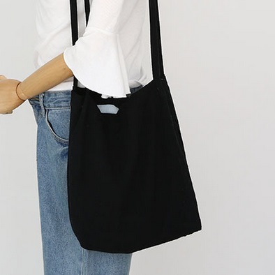 Cotton Eco Bag Classic Casual Daily Style Basic Un