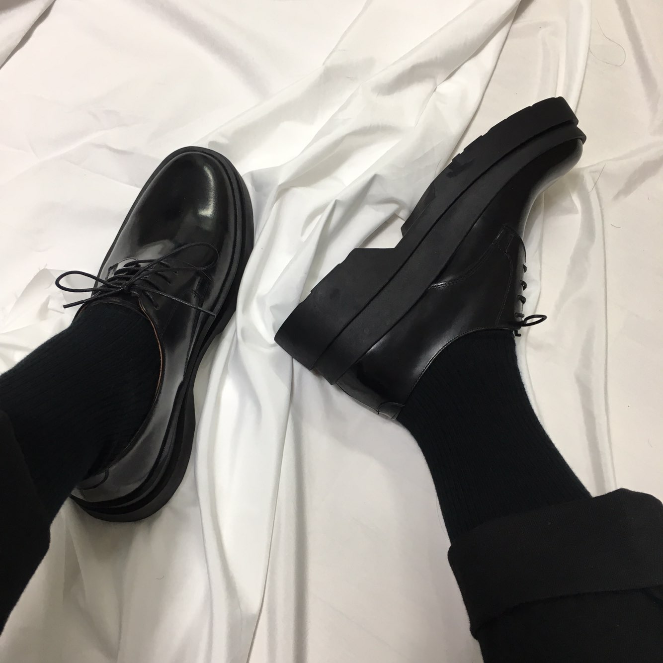 Minimal Daily Leather Handmade Double Solee Derby 