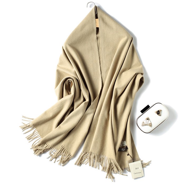 Premium cashmere 100 muffler shawl + 6 colors