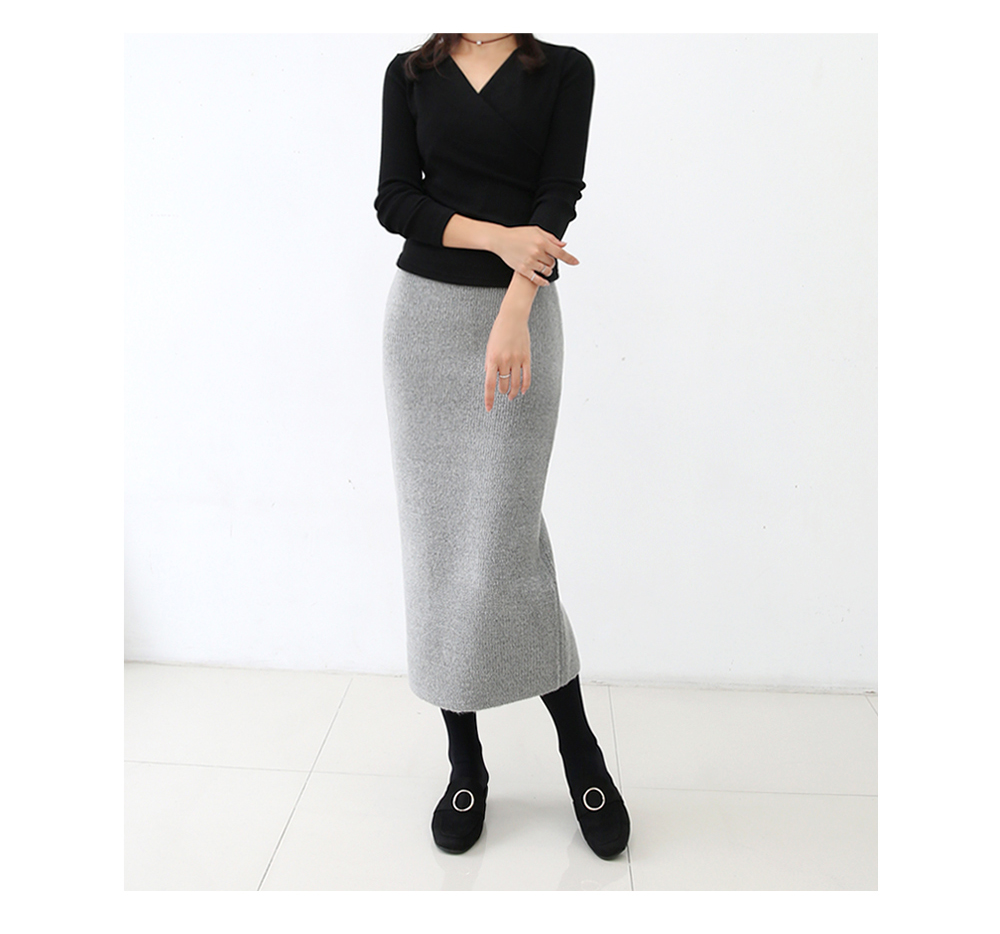 Goliath Knit Long Skirt Messiah Banding Winter Wea