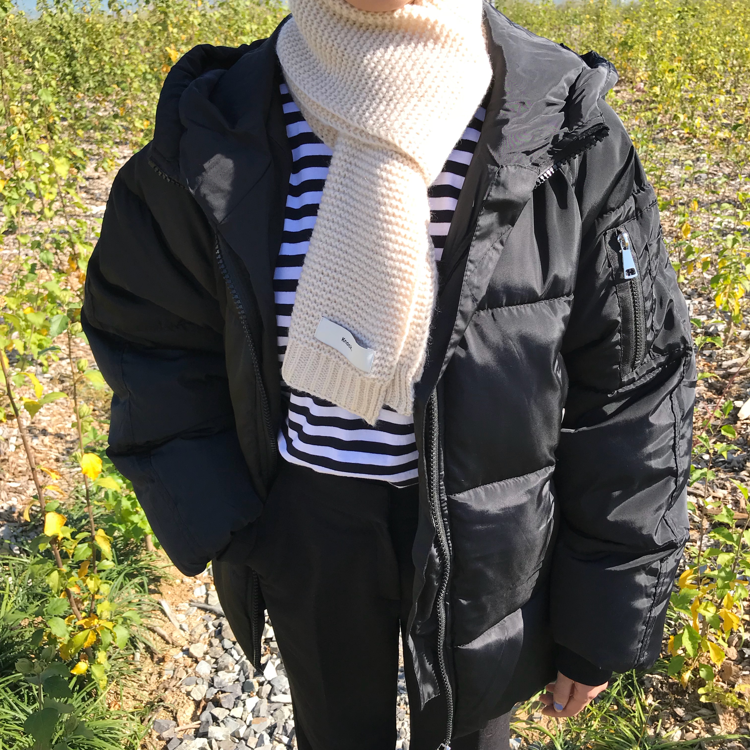 Unisex Couple Petit muffler 3col shawl winter scar