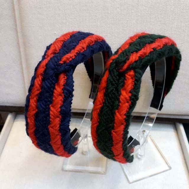 Hair Accessories Knit Twisted Hair Bands Women'