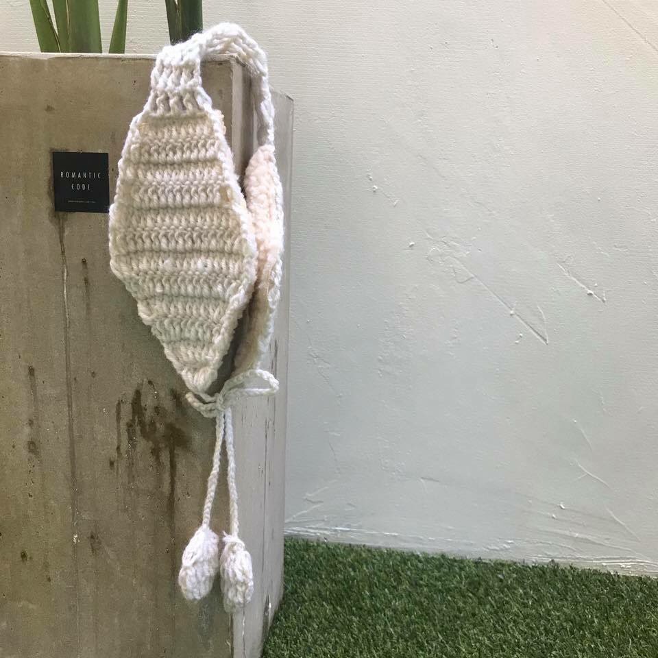 Hair Accessories Knit Ear Dori Dazzling Sporty ear