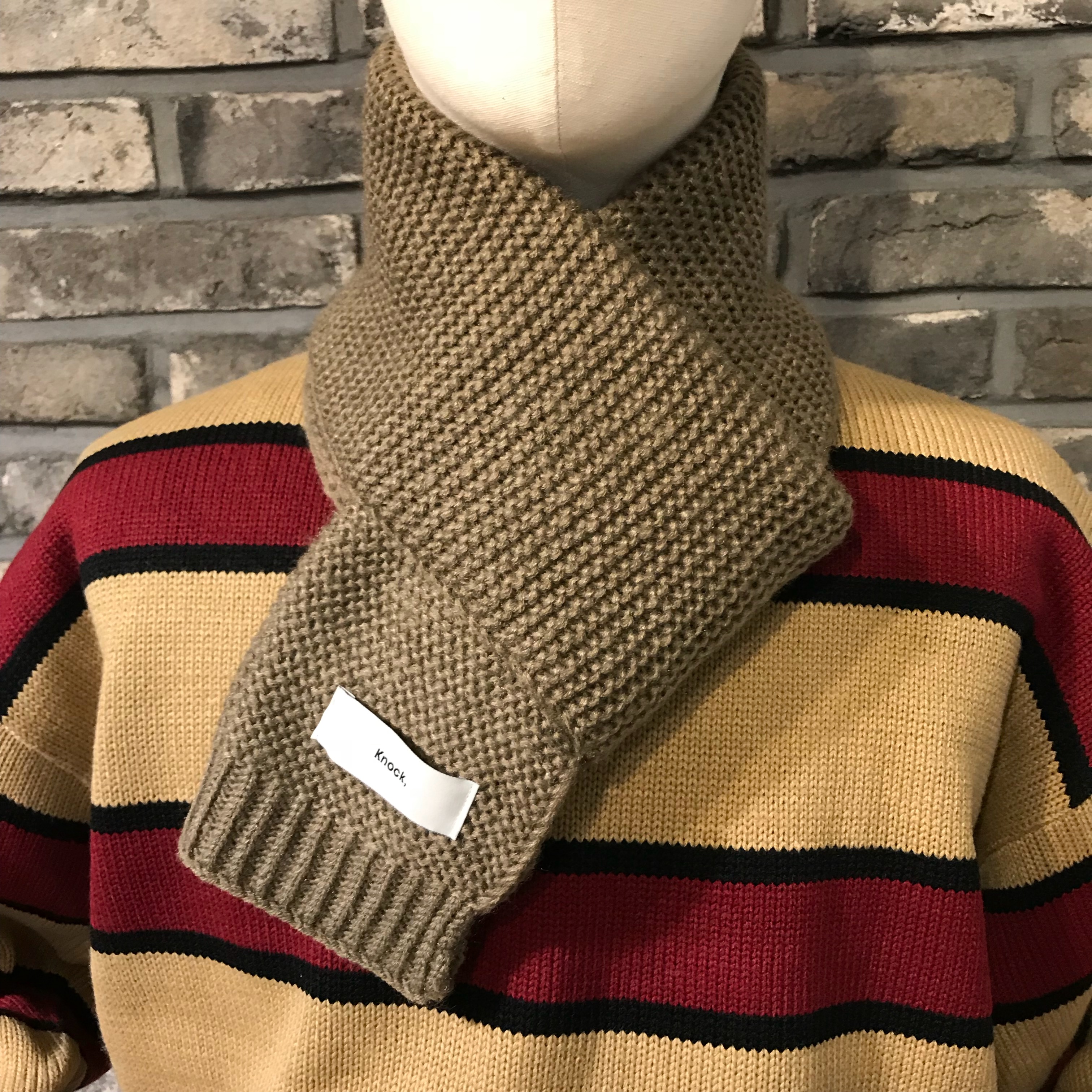 Unisex Couple Petit muffler 3col shawl winter scar