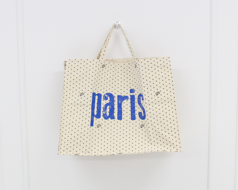 Encyclopedia Paris Canvas Eco Bag