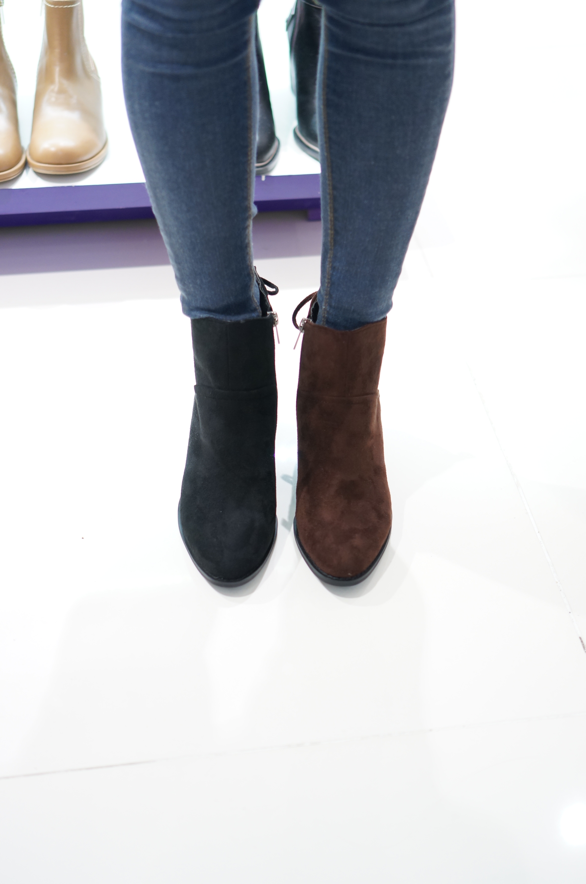 Barbara casual suede angle boots A6809 design roma