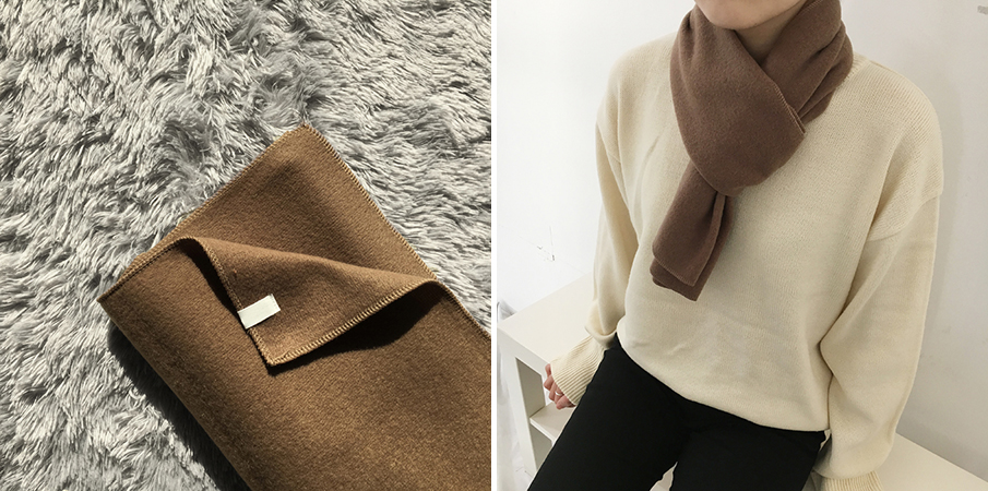 Women Basic Cashmere Wool Shawl 8color Women Muffl