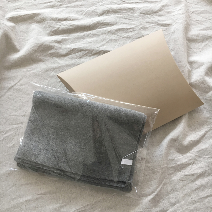 Men Women Gift Packaging Cashmere Short Shawl muff