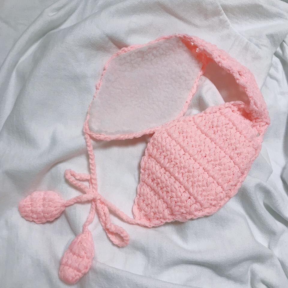 Hair Accessories Knit Ear Dori Dazzling Sporty ear