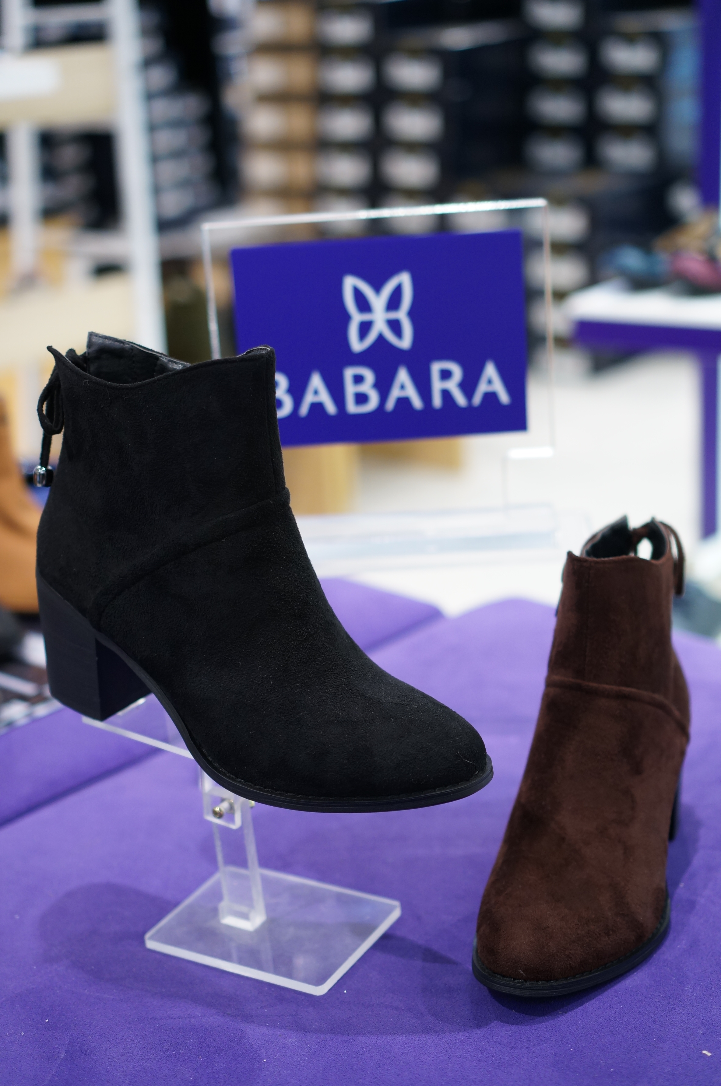 Barbara casual suede angle boots A6809 design roma